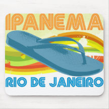 Retro Rio Ipanema Mousepad