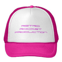 retro rocket production mesh hats