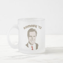 RETRO ROMNEY '12 COFFEE MUG