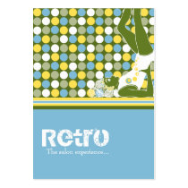 Retro Salon Makeup BusinessVintage Card business cards