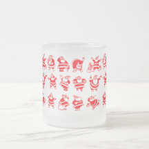 Retro Santas Mugs