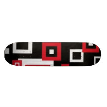 Retro Squares Skate Board Decks