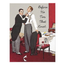 Retro Style Bachelor Party Invitation Announcement