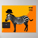 Retro Style Print