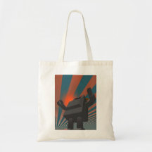 Retro Style Robot 4 Bag