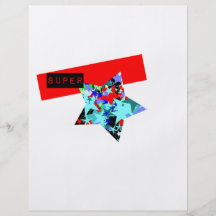 Retro Superstar In Day-Glo Flyers