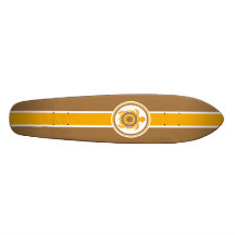 Retro Surfboard Skateboards