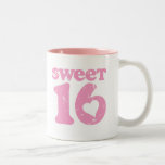 Retro Sweet 16 mugs