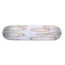 RETRO SWIRLY SKATEBOARD