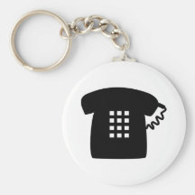 Retro Telephone Key Chain