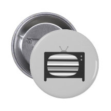 Retro TV Pin
