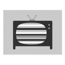 Retro TV Postcards