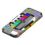 Retro TV Text Pattern iPhone 5 Case Mate
