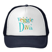 Retro Veggie Diva Hats