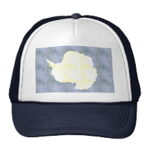 Retro Vintage Antarctica Flag Hat