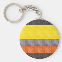 Retro Vintage Colombia Flag Key Chains
