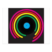 Retro Vinyl Post Cards