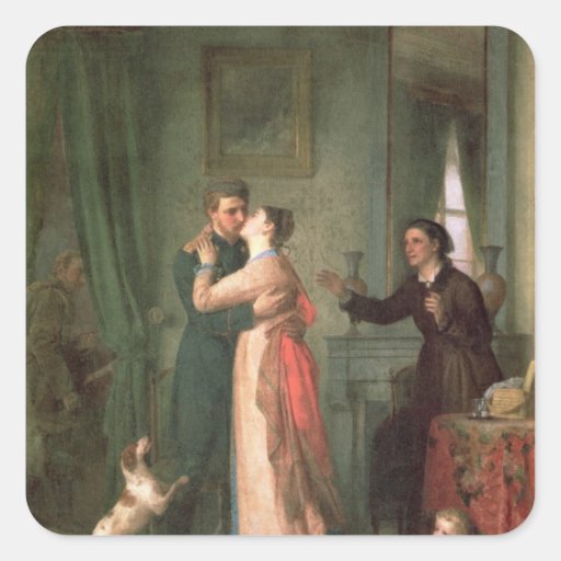 Return after the War, 1878 Sticker
