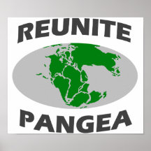 Reunite Pangea Posters