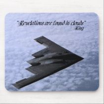 Revelations are found in clouds mousepads