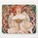 Reverie Alphonse Mucha Mousepads