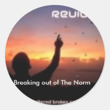 REVIVAL ALBUM COVER FOR IPOD, Breaking out of T... Sticker