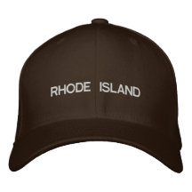Rhode Island Cap Embroidered Baseball Cap