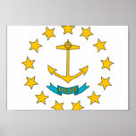 Rhode Island Flag Posters