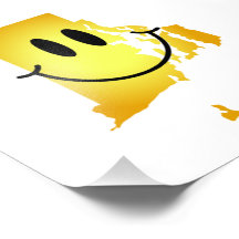 Rhode Island Smiley Face Photographic Print