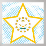 Rhode+Island Star Poster