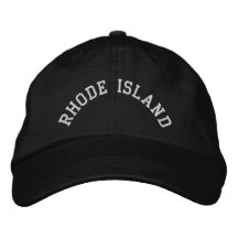 Rhode Island State Embroidered Embroidered Hats