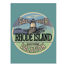 Rhode Island Vintage Travel Postcards