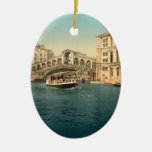 Rialto Bridge and Grand Canal, Venice Ornament