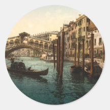 Rialto Bridge I, Venice, Italy Stickers