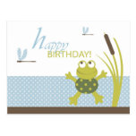 Ribbit Birthday Postcard B