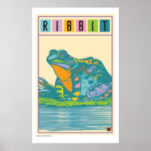 Ribbit-Print/Poster