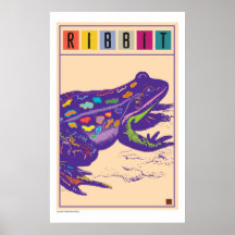 Ribbit-Print/Poster
