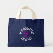 Ribbon (humanised) Blue Tote Bags