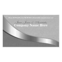 Ribbon Swirl Business Card