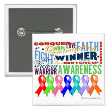 Ribbons For a Cause Pin