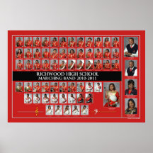 Richwood High School Band 2010-2011 Poster