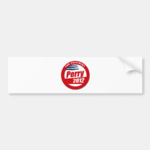 Rick Perry 2012 Bumper Stickers