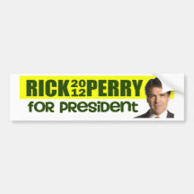 Rick Perry Bumper Sticker