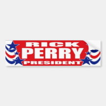 Rick Perry Bumper Stickers