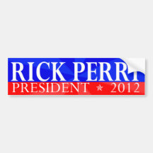 Rick Perry Bumper Stickers