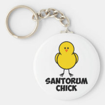 Rick Santorum Chick Key Chain