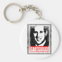 RICK SANTORUM INK BLOCK.png Keychain