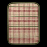 Rickshaw iPad cases vintage plaid iPad sleeve ipad sleeves