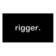 Rigger Business Card Templates