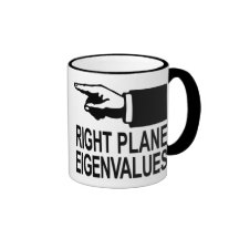 Right Plane Eigenvalues Mug